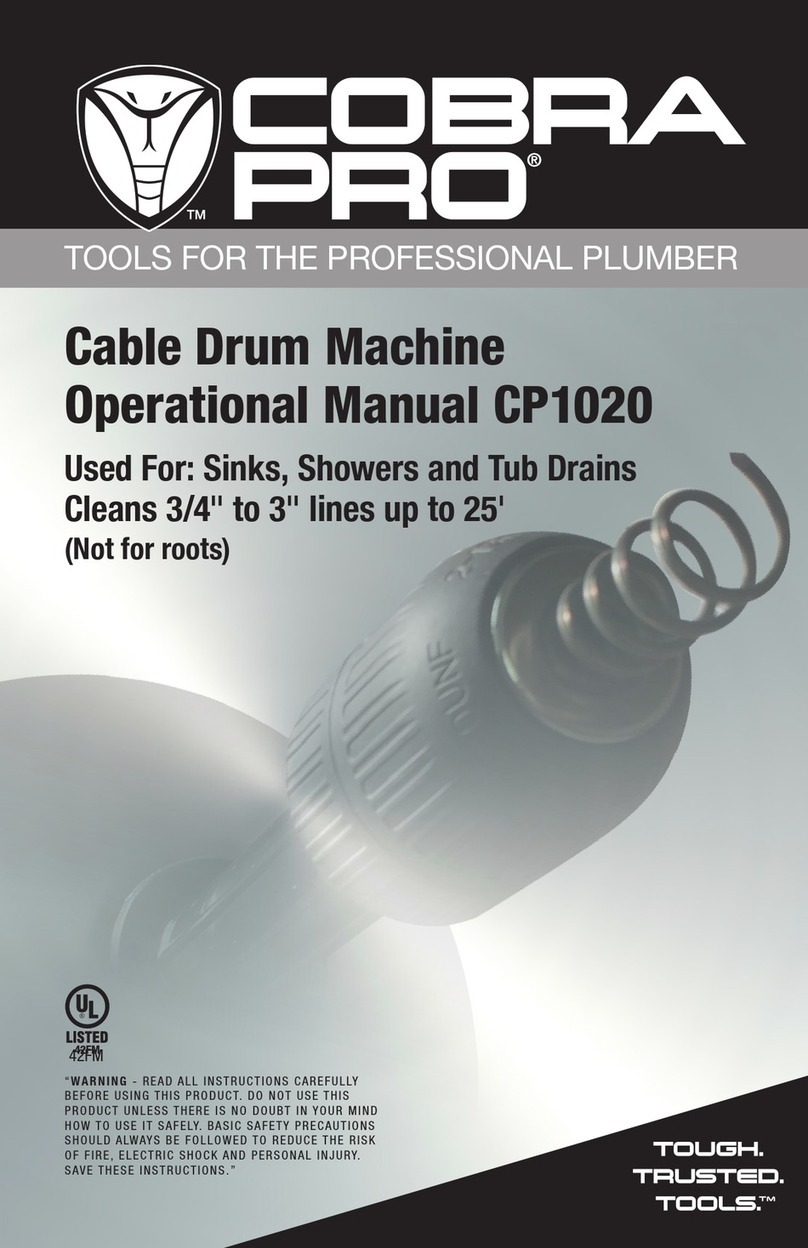 Cobra Pro CP1020 Operational manual