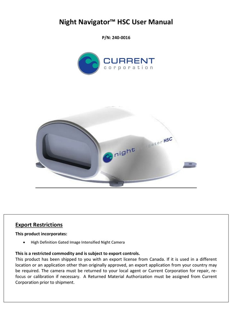 Current Corporation Night Navigator HSC user manual