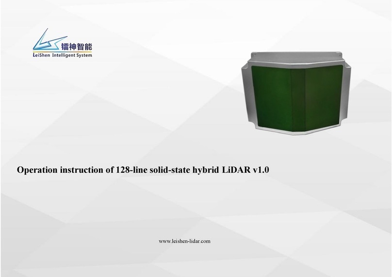 LeiShen Intelligent System LiDAR C128 Series operation instruction