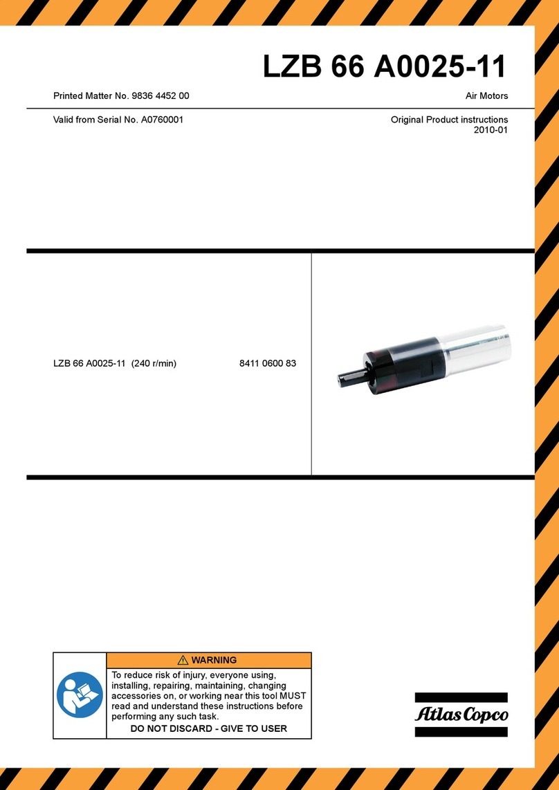 Atlas Copco LZB 66 A0025-11 Original product instructions