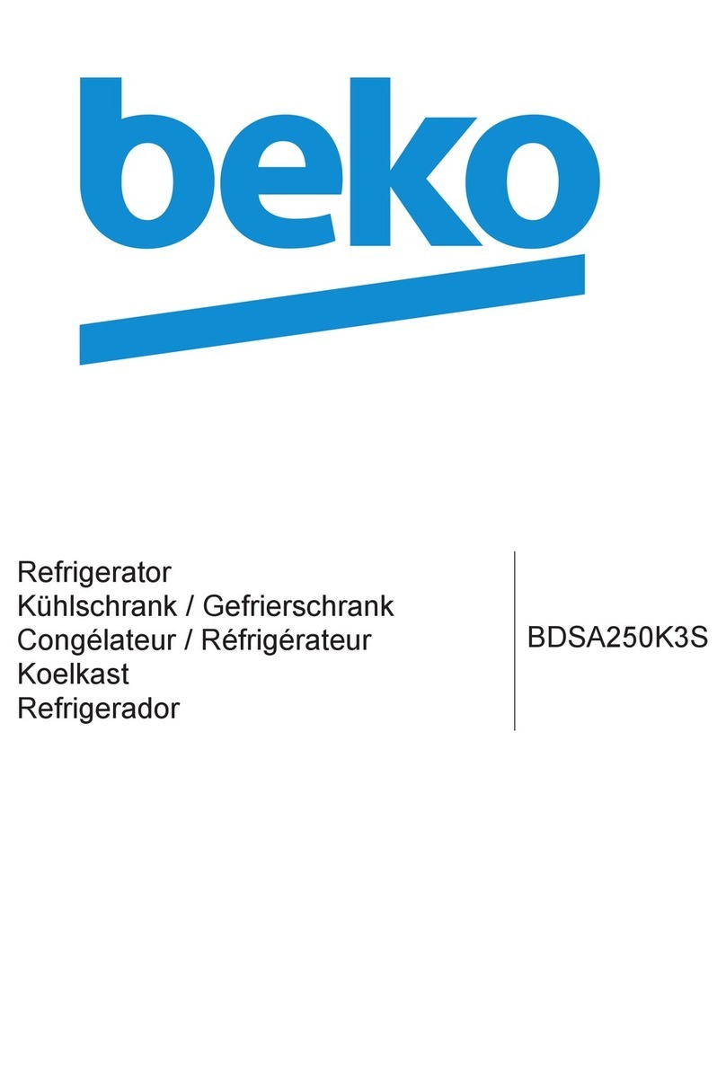 Beko BDSA250K3S User manual