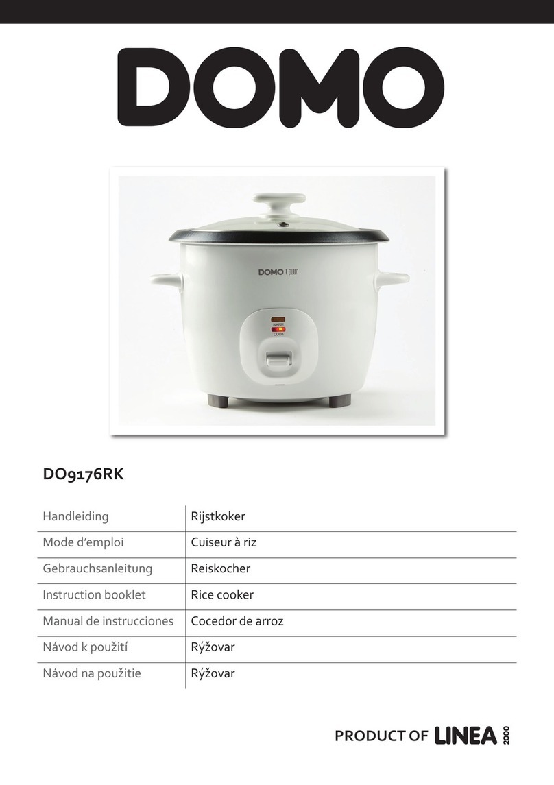 Linea 2000 DOMO DO9176RK Instruction booklet