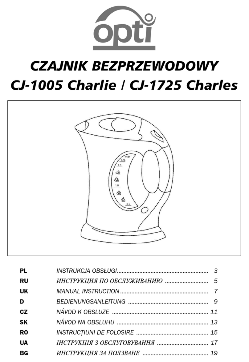 OPTi CJ-1005 Charlie User manual OPTi CJ-1005 Charlie User manual