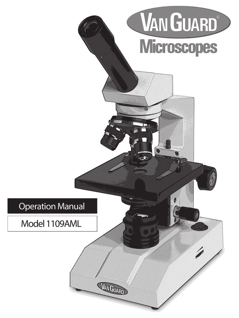 Vanguard 1109AML Operation manual