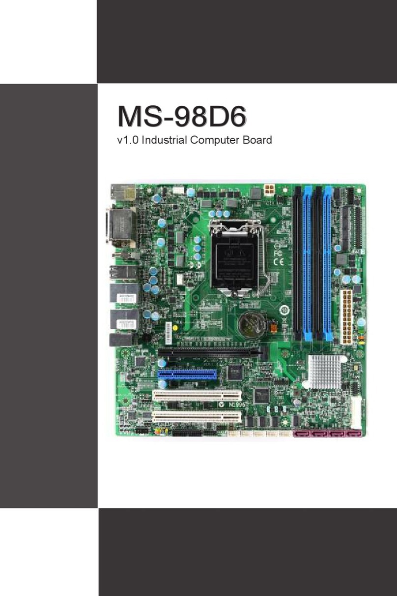 MSI MS-98D6 User manual MSI MS-98D6 User manual