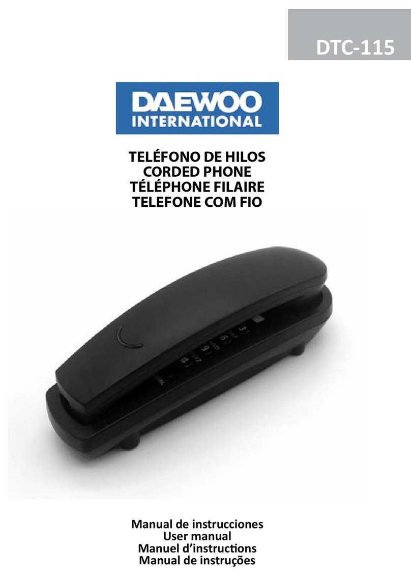 Daewoo DTC-115 user manual