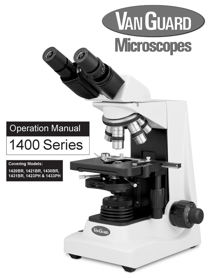 Vanguard 1400 Series User manual