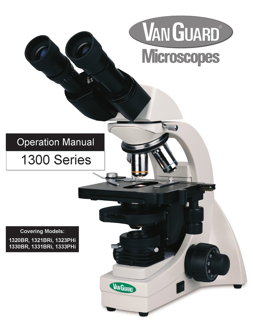 Vanguard 1320BR Operation manual Vanguard 1320BR Operation manual