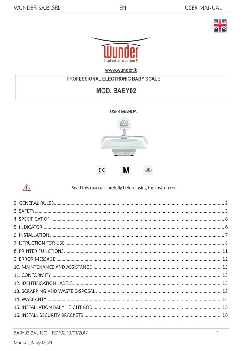 WUNDER BABY02 user manual