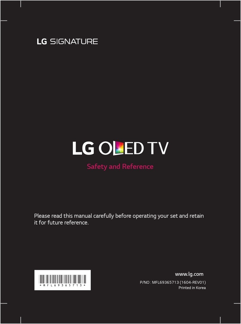 LG SIGNATURE OLED65G6V Parts list manual