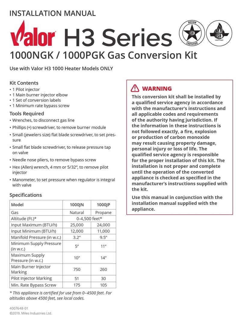 Valor H3 Series User manual Valor H3 Series User manual