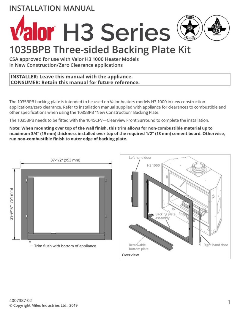 Valor H3 Series User manual Valor H3 Series User manual