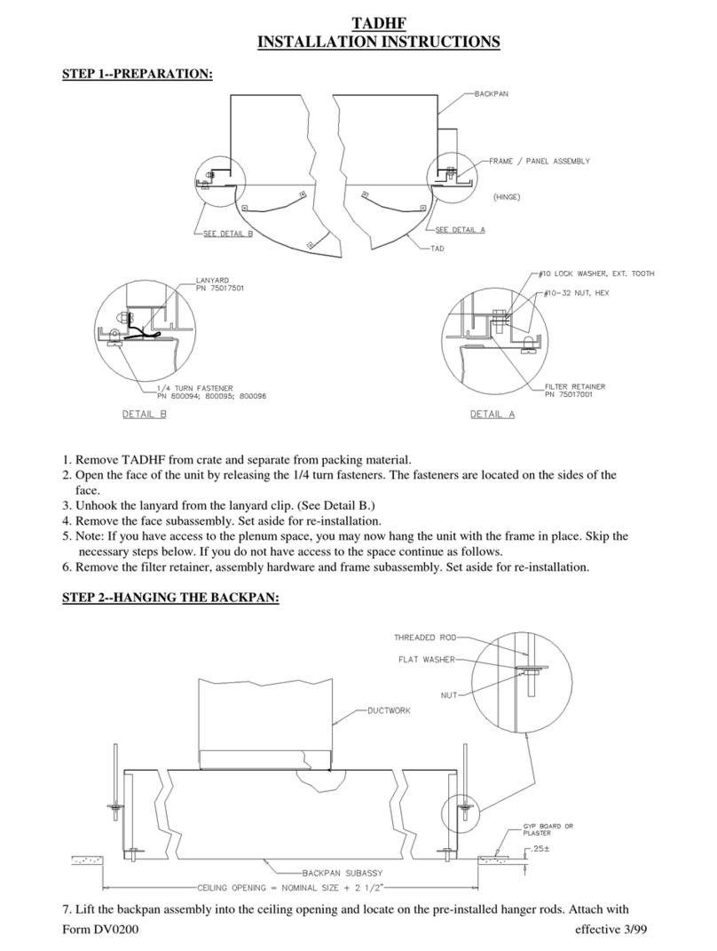 KRUEGER TADHF User manual