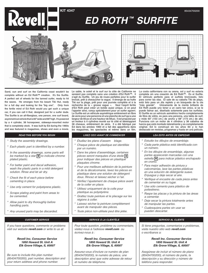 REVELL 4347 User manual