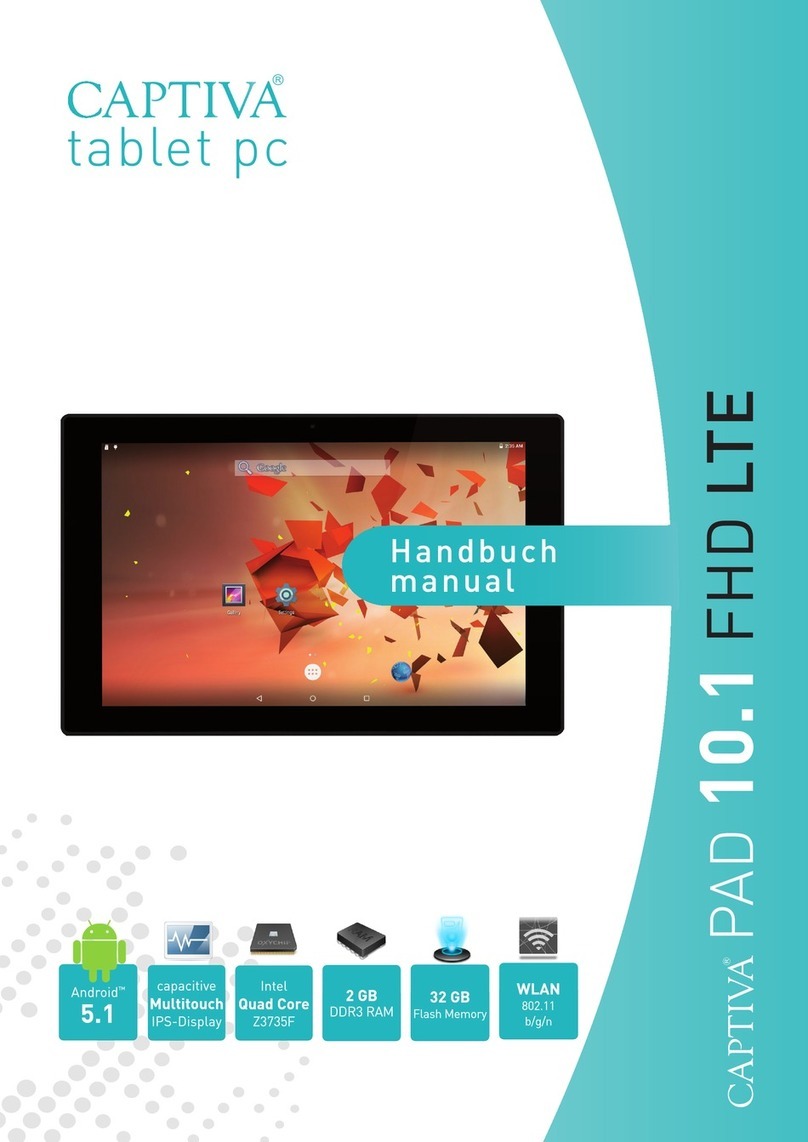 Captiva PAD 10.1 FHD LITE manual