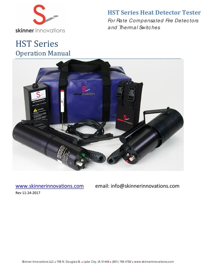 Skinner Innovations HST Series Operation manual
