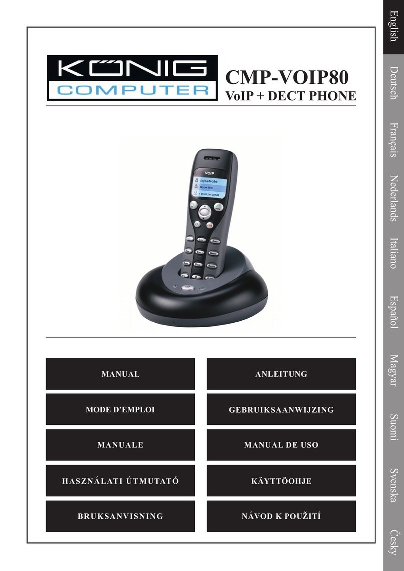 König CMP-VOIP80 manual