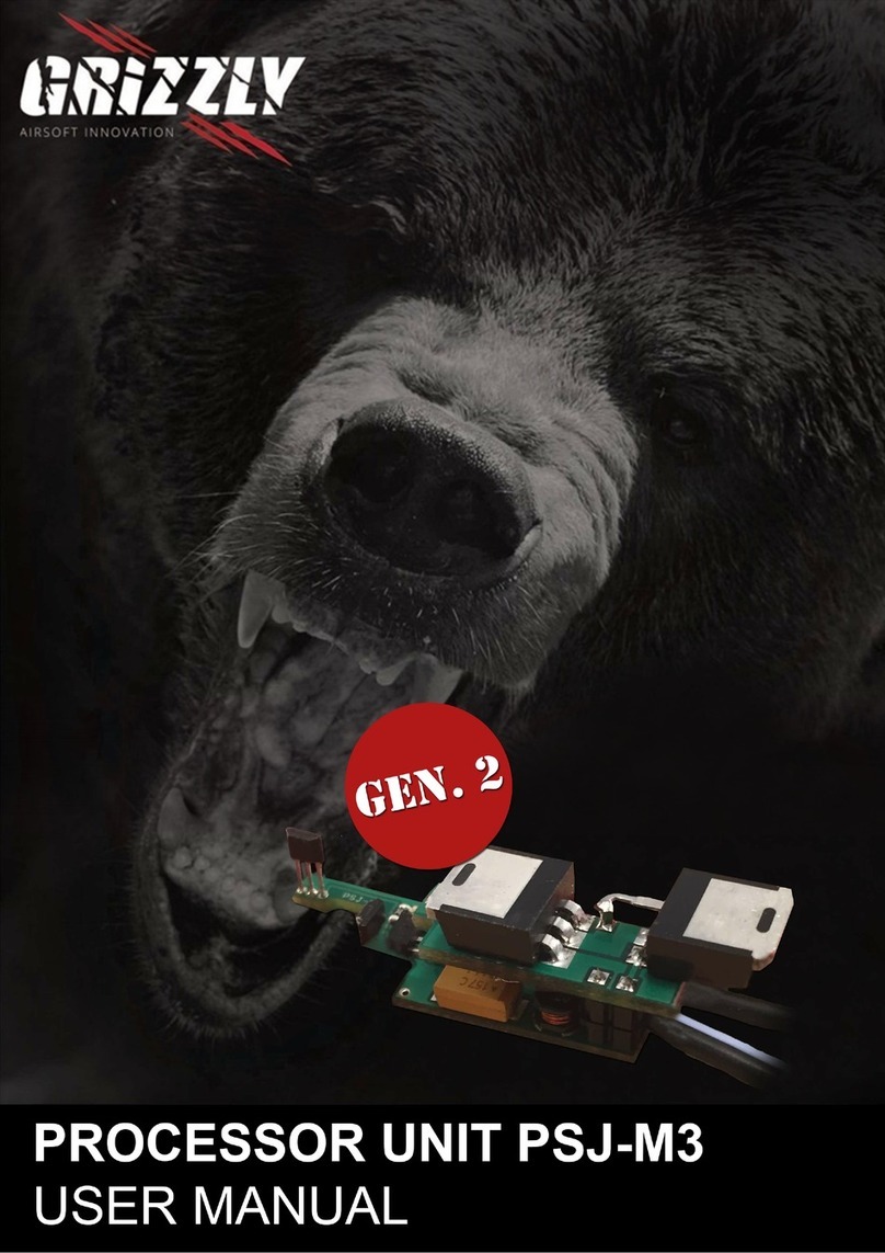 Grizzly PSJ-M3 GEN2 user manual