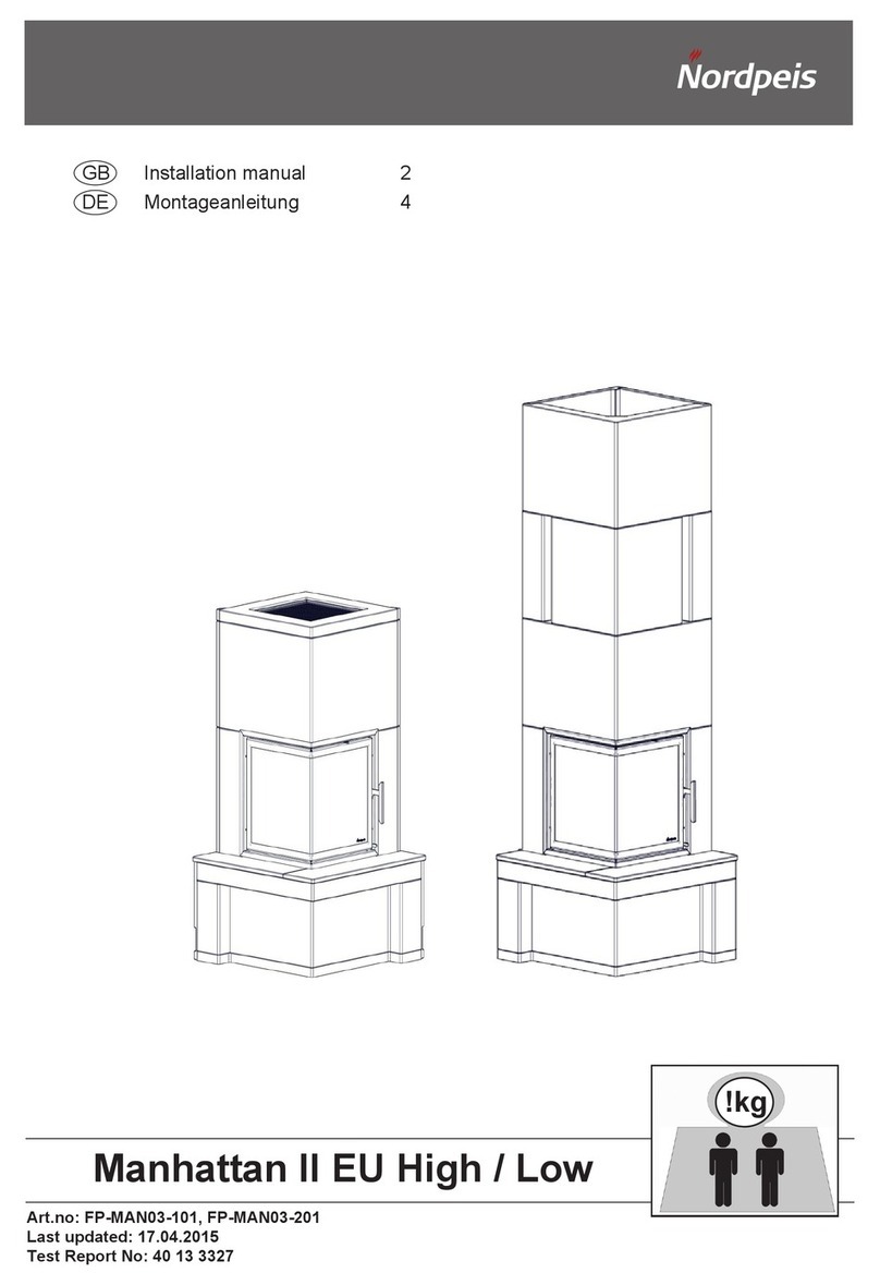 Nordpeis Manhattan II Series User manual