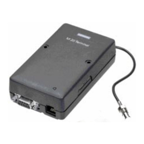 Siemens M20 Terminal Parts list manual