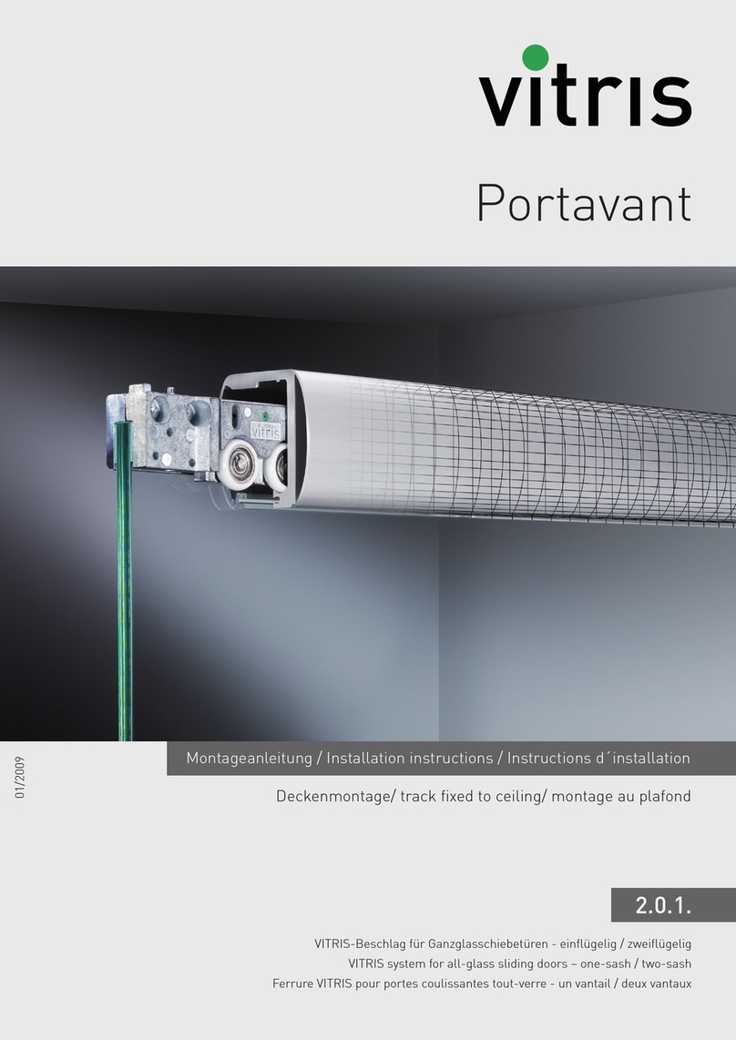 Vitris Portavant Series installation instructions