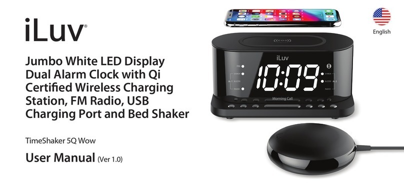Iluv TimeShaker 5Q Wow User manual