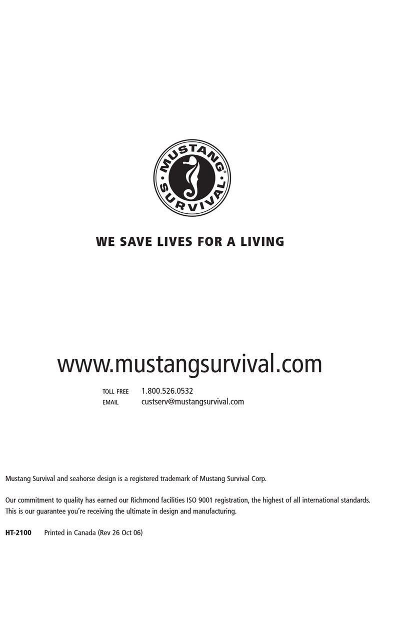 Mustang Survival RESCUE STICK MRD100 owner's manual