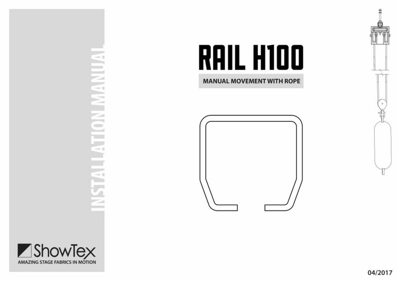 ShowTex Rail H100 installation manual