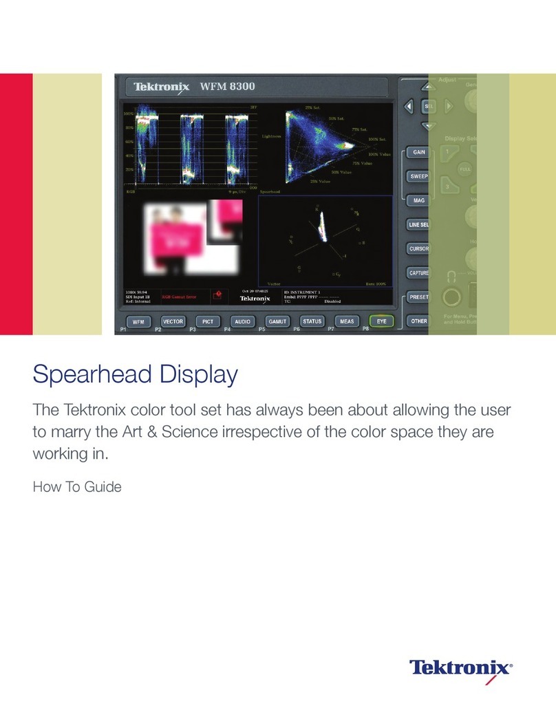 Tektronix WFM8300 Administrator Guide