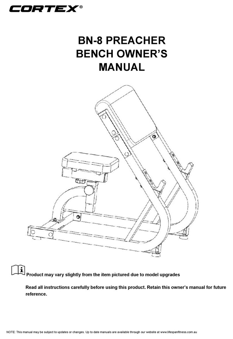 Cortex BH-8 User manual Cortex BH-8 User manual