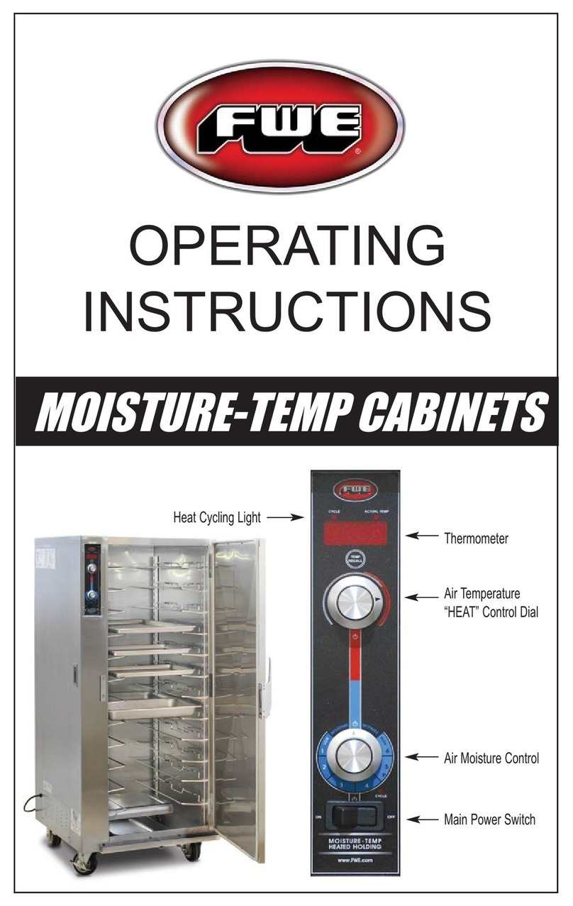 FWE MOISTURE-TEMP MTU Series User manual
