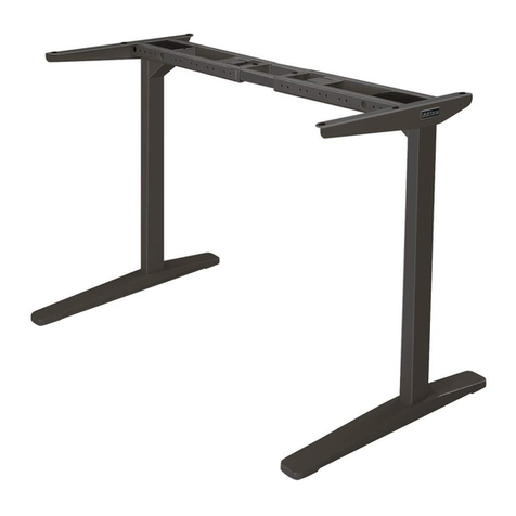 Uplift Desk 2-Leg Side Table Directions for assembly and use Uplift Desk 2-Leg Side Table Directions for assembly and use