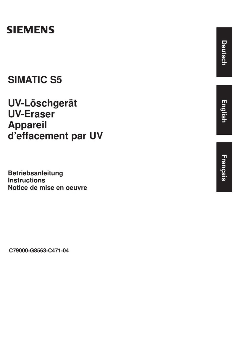 Siemens SIMATIC S5 User manual Siemens SIMATIC S5 User manual