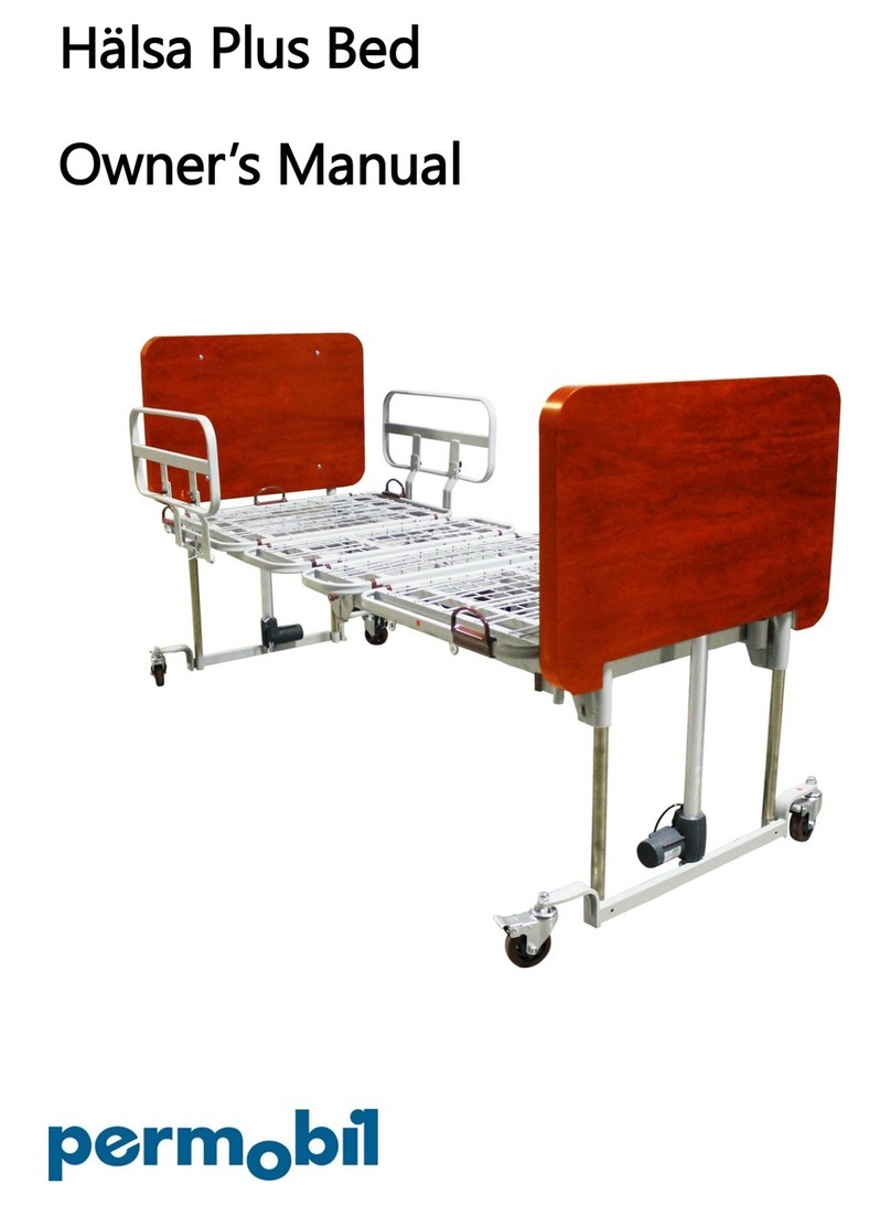 Permobil Halsa Plus Bed User manual