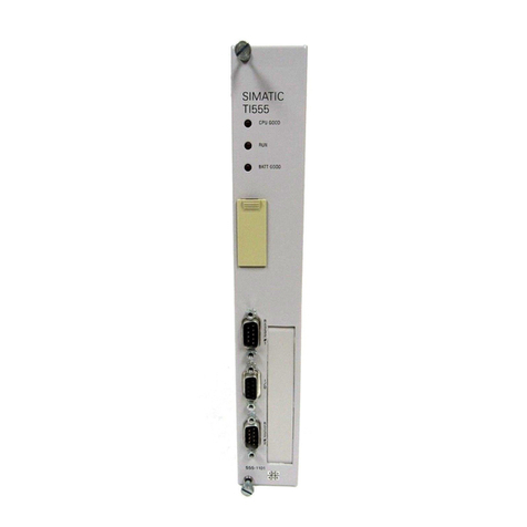 Siemens SIMATIC TI555 System manual