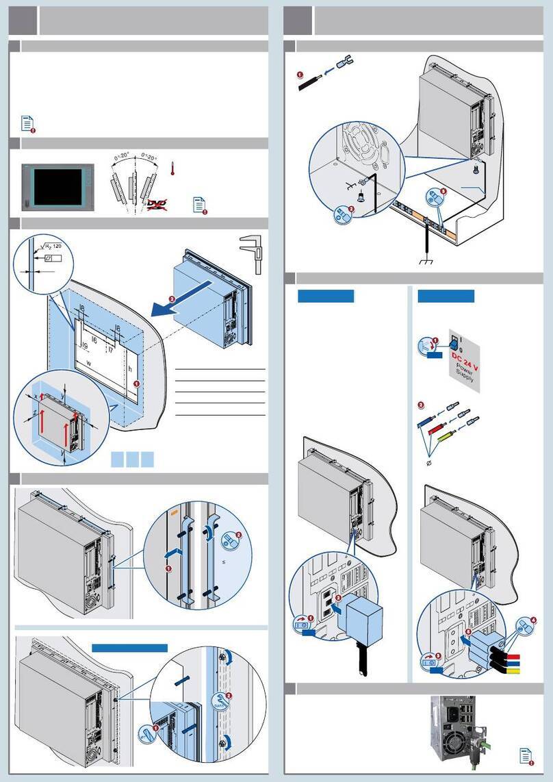 Siemens SIMATIC HMI IPC677C User manual