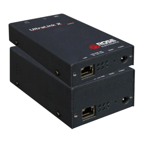 Rose electronics UltraLink 2 User manual