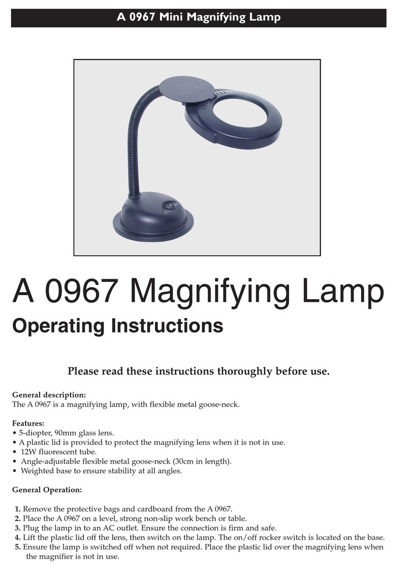 Altronic A 0967 operating instructions