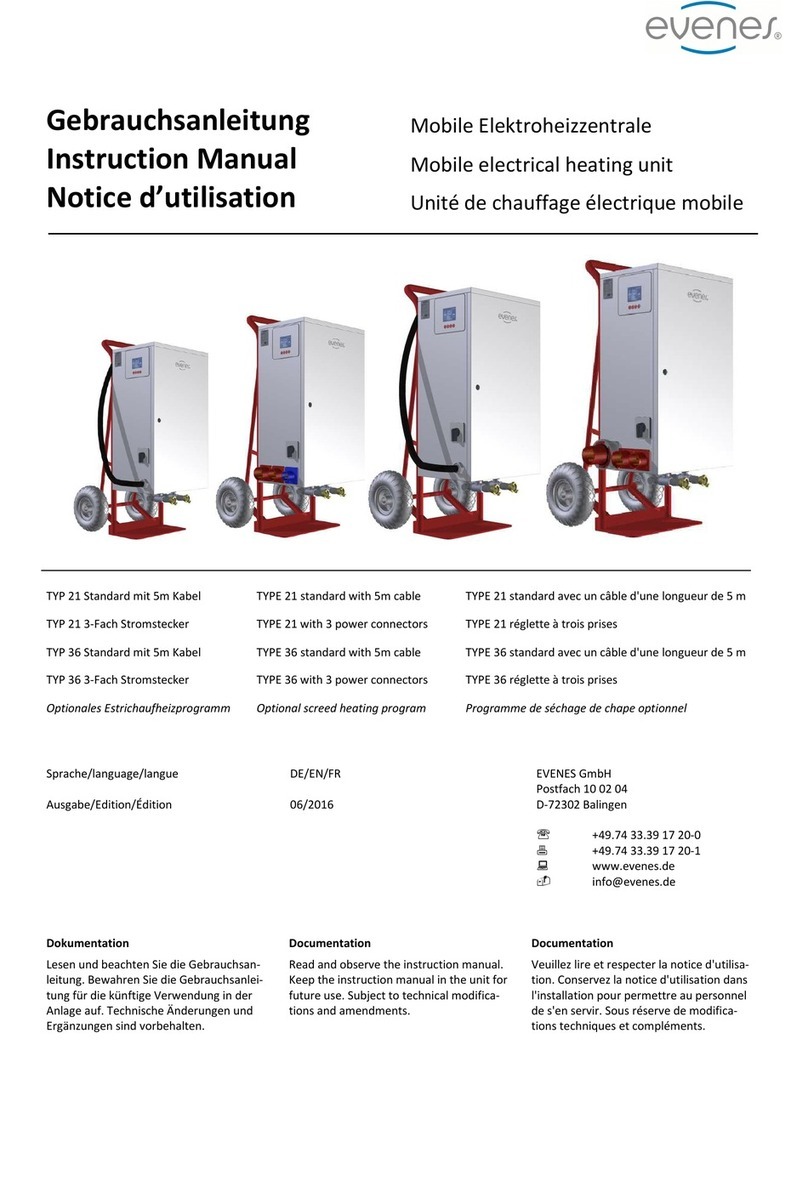 evenes 36 User manual