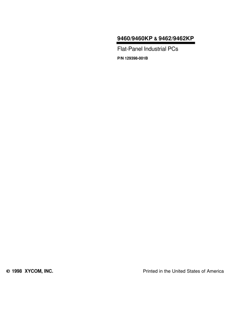 Xycom 9462 User guide