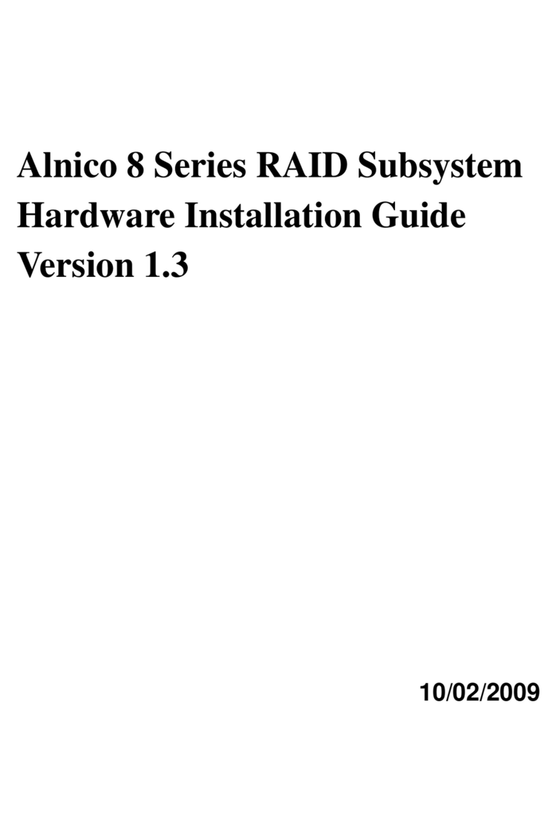 Alnico 8 Series Hardware installation guide