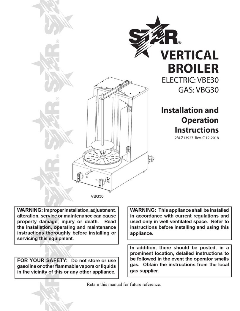 Star VBE30 User manual