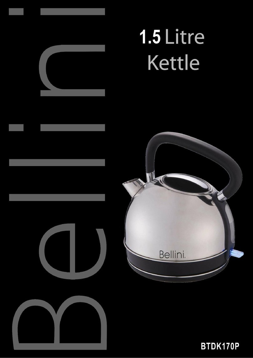 Bellini BTKD170P user manual