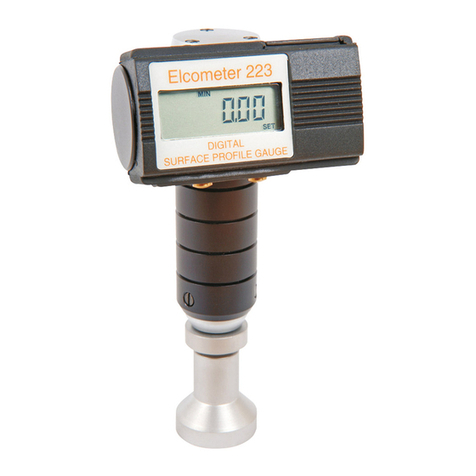 Elcometer 223 User manual Elcometer 223 User manual