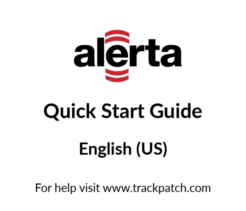 Track Patch Alerta quick start guide