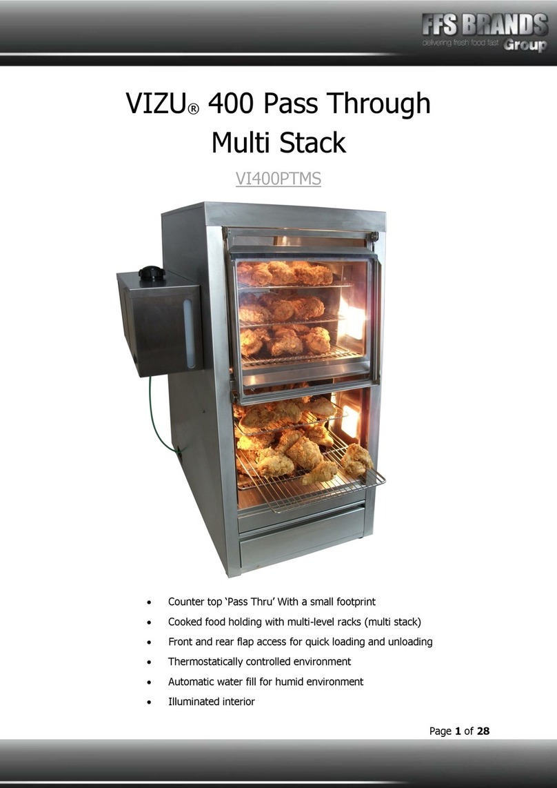 FFS Brands Vizu 400 Pass Through Multi Stack manual FFS Brands Vizu 400 Pass Through Multi Stack manual