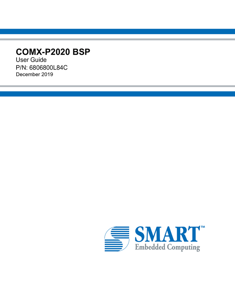 SMART Embedded Computing COMX-P2020 BSP User manual