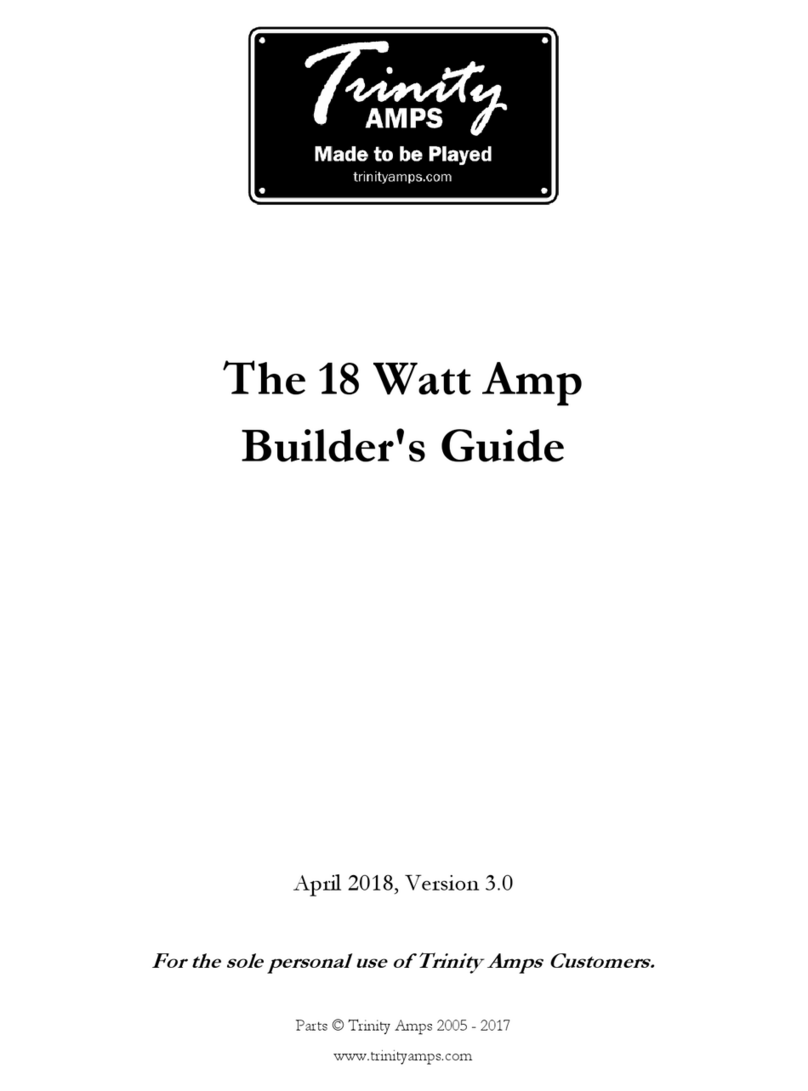 Trinity Amps 18 Watt Builder's guide