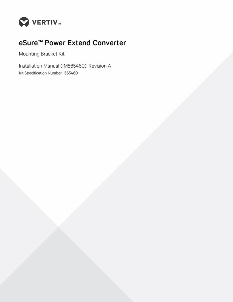 Vertiv eSure C48/58-1000B installation manual