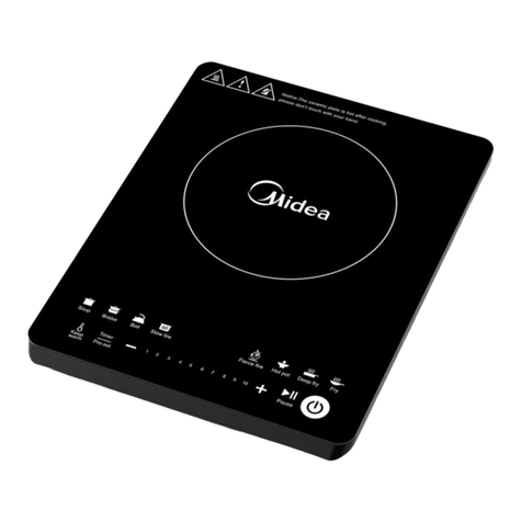 Midea MC-QHW2001 User manual Midea MC-QHW2001 User manual